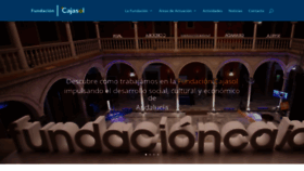 What Fundacioncajasol.com website looked like in 2019 (5 years ago)