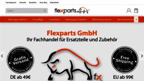 What Flexparts.de website looked like in 2019 (5 years ago)