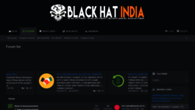 What Forum.blackhatindia.ru website looked like in 2019 (5 years ago)