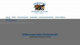 What Foerderverein-grundschule-bothel.de website looked like in 2019 (5 years ago)