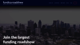 What Fundingroadshow.com website looked like in 2019 (5 years ago)