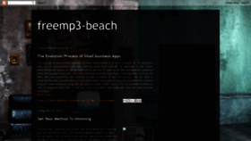 What Freemp3-beach.blogspot.com website looked like in 2019 (5 years ago)