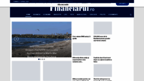 What Financiarul.ro website looked like in 2019 (5 years ago)