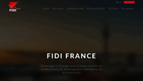 What Fidi-france.com website looked like in 2019 (5 years ago)