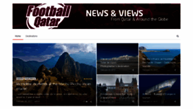 What Footballqatar.com website looked like in 2019 (5 years ago)