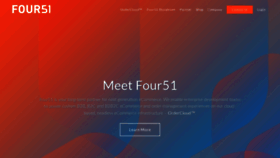 What Four51.com website looked like in 2019 (5 years ago)
