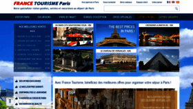 What Francetourisme.fr website looked like in 2019 (5 years ago)