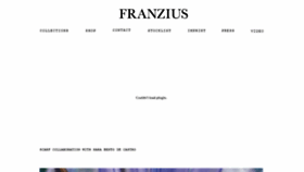 What Franzius.eu website looked like in 2019 (5 years ago)