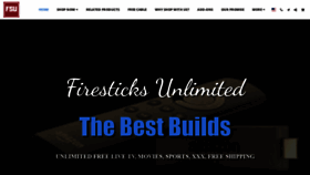 What Firesticksunlimited.com website looked like in 2019 (5 years ago)