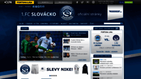 What Fcslovacko.cz website looked like in 2019 (5 years ago)