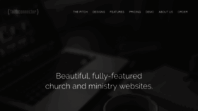 What Faithconnector.com website looked like in 2019 (5 years ago)