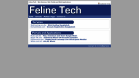 What Felinetech.com website looked like in 2019 (5 years ago)