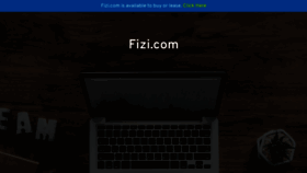 What Fizi.com website looked like in 2019 (5 years ago)