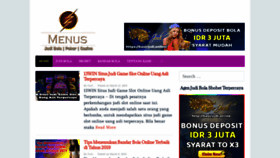 What Flashmenus.net website looked like in 2019 (5 years ago)