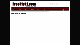 What Freepick1.com website looked like in 2019 (5 years ago)