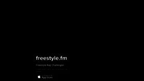 What Freestyle.fm website looked like in 2019 (5 years ago)