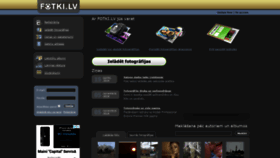 What Fotki.lv website looked like in 2019 (5 years ago)