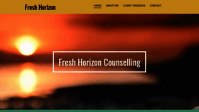 What Freshhorizon.co.uk website looked like in 2019 (5 years ago)