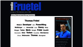 What Fruetel.de website looked like in 2019 (5 years ago)