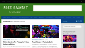 What Freegamest.com website looked like in 2019 (5 years ago)