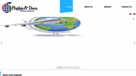 What Flights-docs.com website looked like in 2019 (5 years ago)