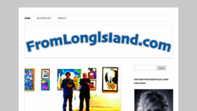 What Fromlongisland.com website looked like in 2019 (5 years ago)