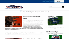 What Footballxos.com website looked like in 2019 (4 years ago)