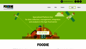 What Foodie-cloud.org website looked like in 2019 (5 years ago)