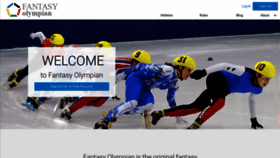 What Fantasyolympian.com website looked like in 2019 (5 years ago)