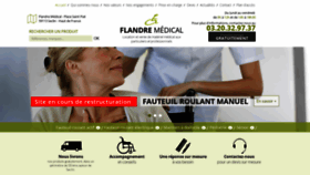 What Flandre-medical.com website looked like in 2019 (5 years ago)