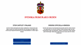What Frimurarorden.fi website looked like in 2019 (5 years ago)