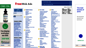 What Freewebads.us website looked like in 2019 (6 years ago)