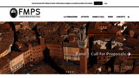 What Fondazionemps.it website looked like in 2019 (5 years ago)