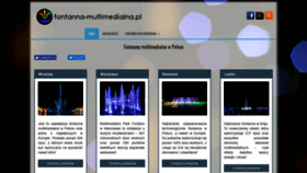 What Fontanna-multimedialna.pl website looked like in 2019 (5 years ago)