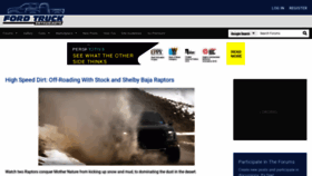 What Ford-trucks.com website looked like in 2019 (4 years ago)