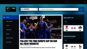 What Fibaeurope.com website looked like in 2019 (5 years ago)