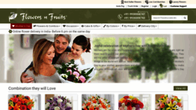 What Flowersnfruits.com website looked like in 2019 (5 years ago)
