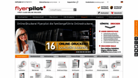 What Flyerpilot.de website looked like in 2019 (4 years ago)