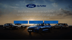 What Ford.ch website looked like in 2019 (5 years ago)