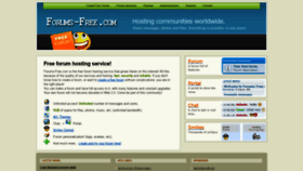 What Forums-free.com website looked like in 2019 (5 years ago)
