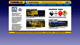 What Furnell.com website looked like in 2019 (5 years ago)