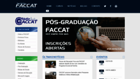 What Faccat.com.br website looked like in 2019 (4 years ago)
