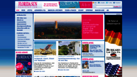 What Floridasunmagazine.de website looked like in 2019 (4 years ago)