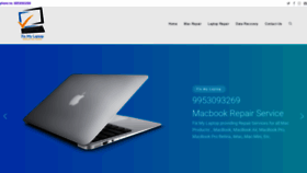 What Fixmylaptop.in website looked like in 2019 (7 years ago)