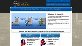 What Filefab.com website looked like in 2019 (4 years ago)