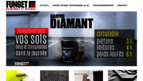 What Funget.fr website looked like in 2019 (7 years ago)