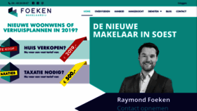 What Foekenmakelaardij.nl website looked like in 2019 (4 years ago)