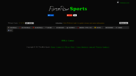 What Firstrowsport.tv website looked like in 2019 (4 years ago)