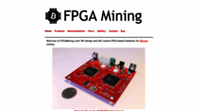 What Fpgamining.com website looked like in 2019 (4 years ago)