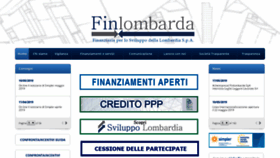 What Finlombarda.it website looked like in 2019 (4 years ago)